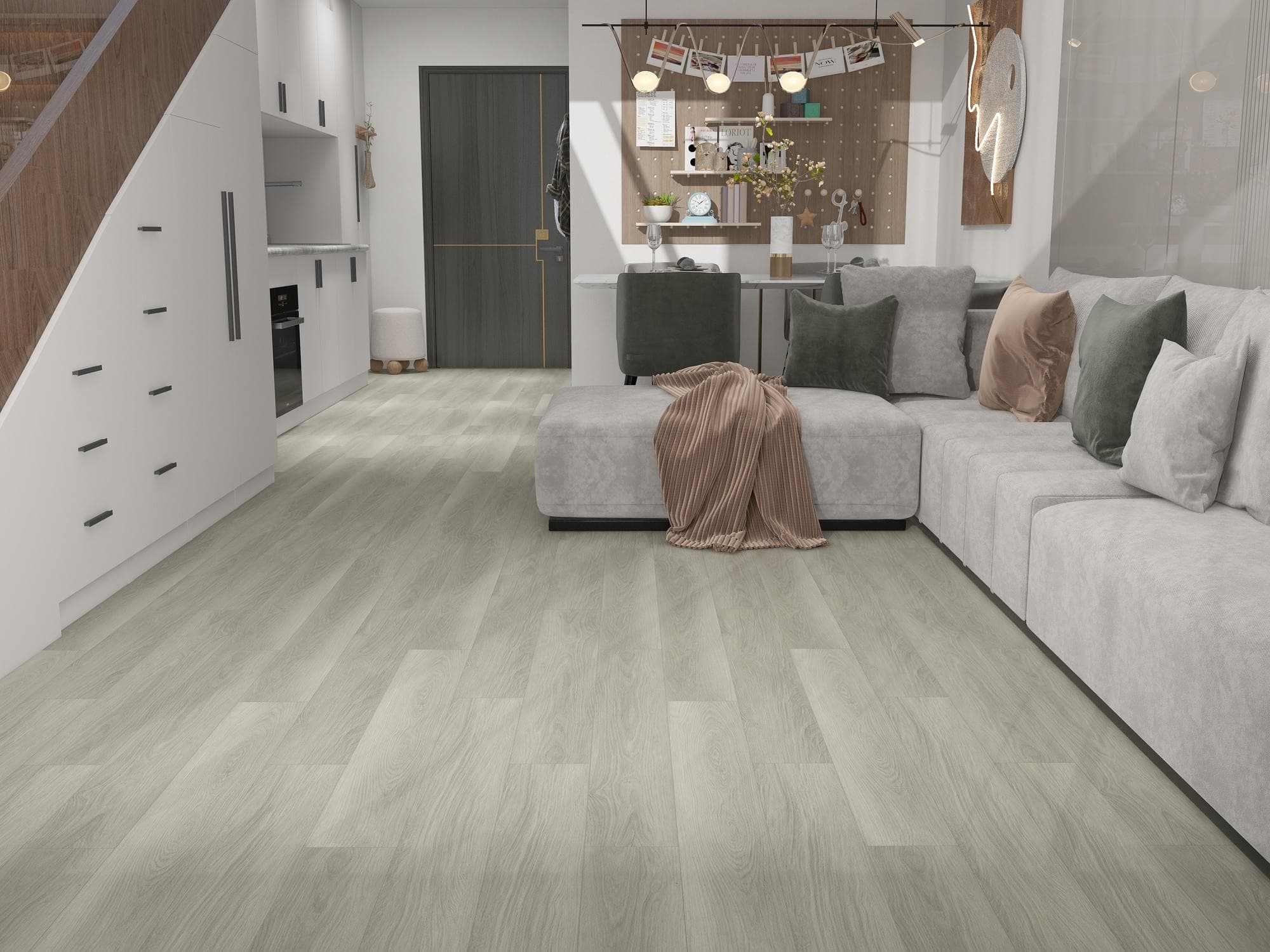 Nordic Grey Oak Hybrid Flooring thumbnail 2