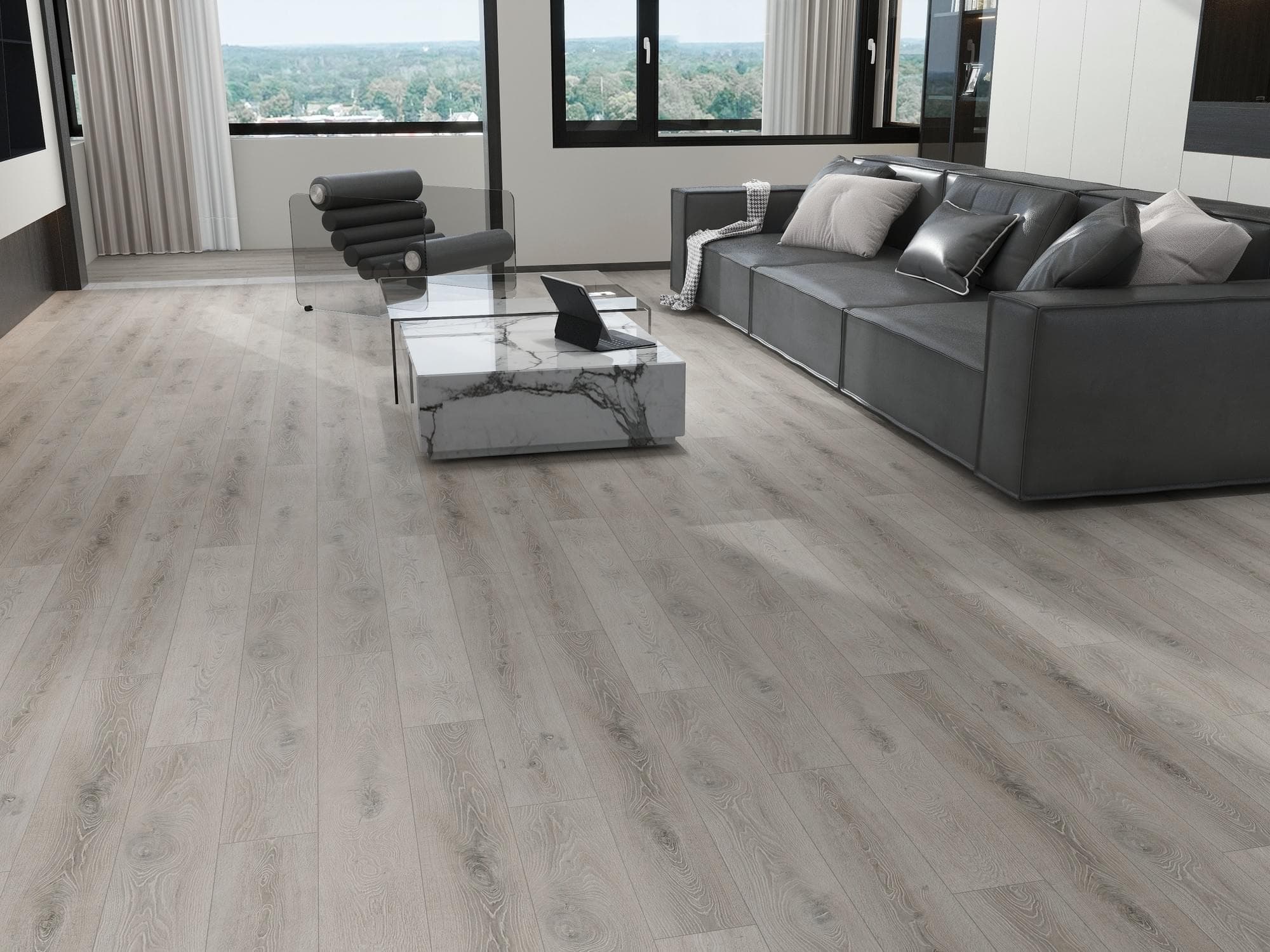 Herringbone Storm Hybrid Flooring thumbnail 3