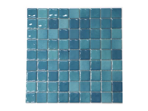 Amalfi Siena Ceramic Mosaic 34mm x 34mm — view 1