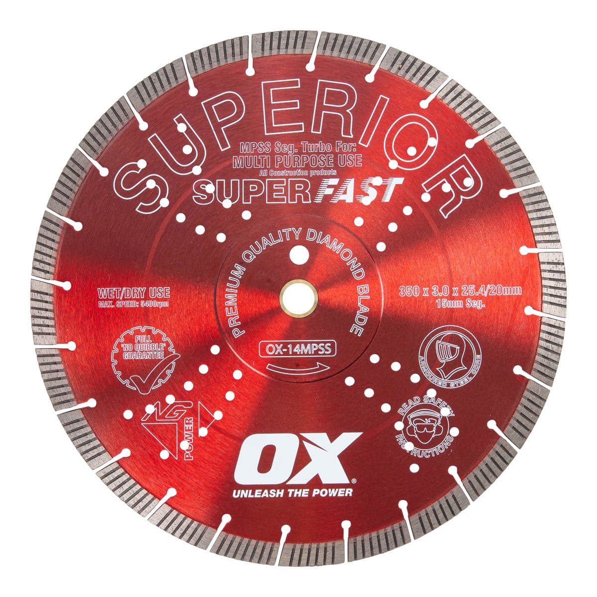 OX Professional MPSS 14″ Superfast Seg. Turbo thumbnail 2
