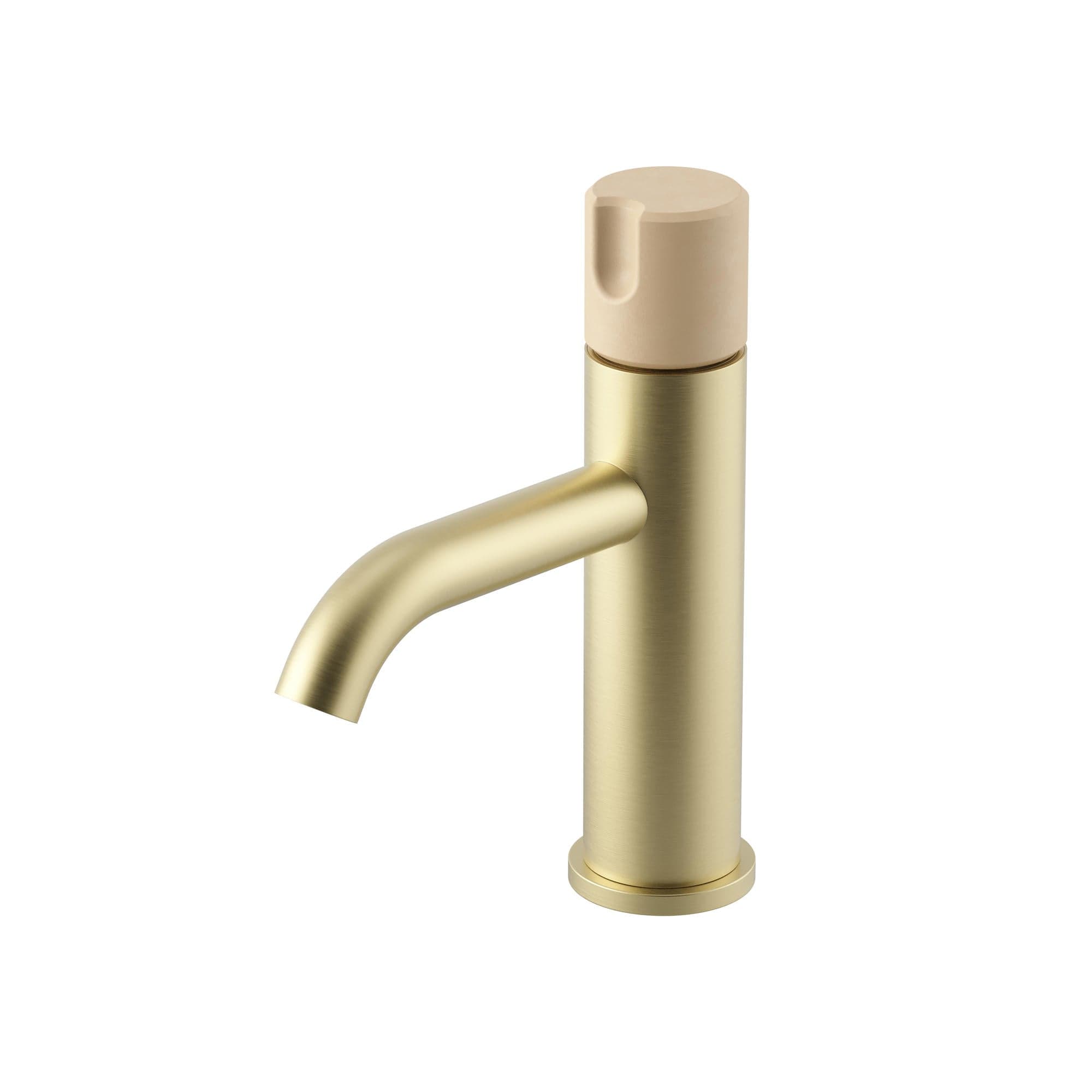 Meir X Nood Co. Alchemy Series Progressive Basin Mixer - Tiger Bronze x Nood — view 1