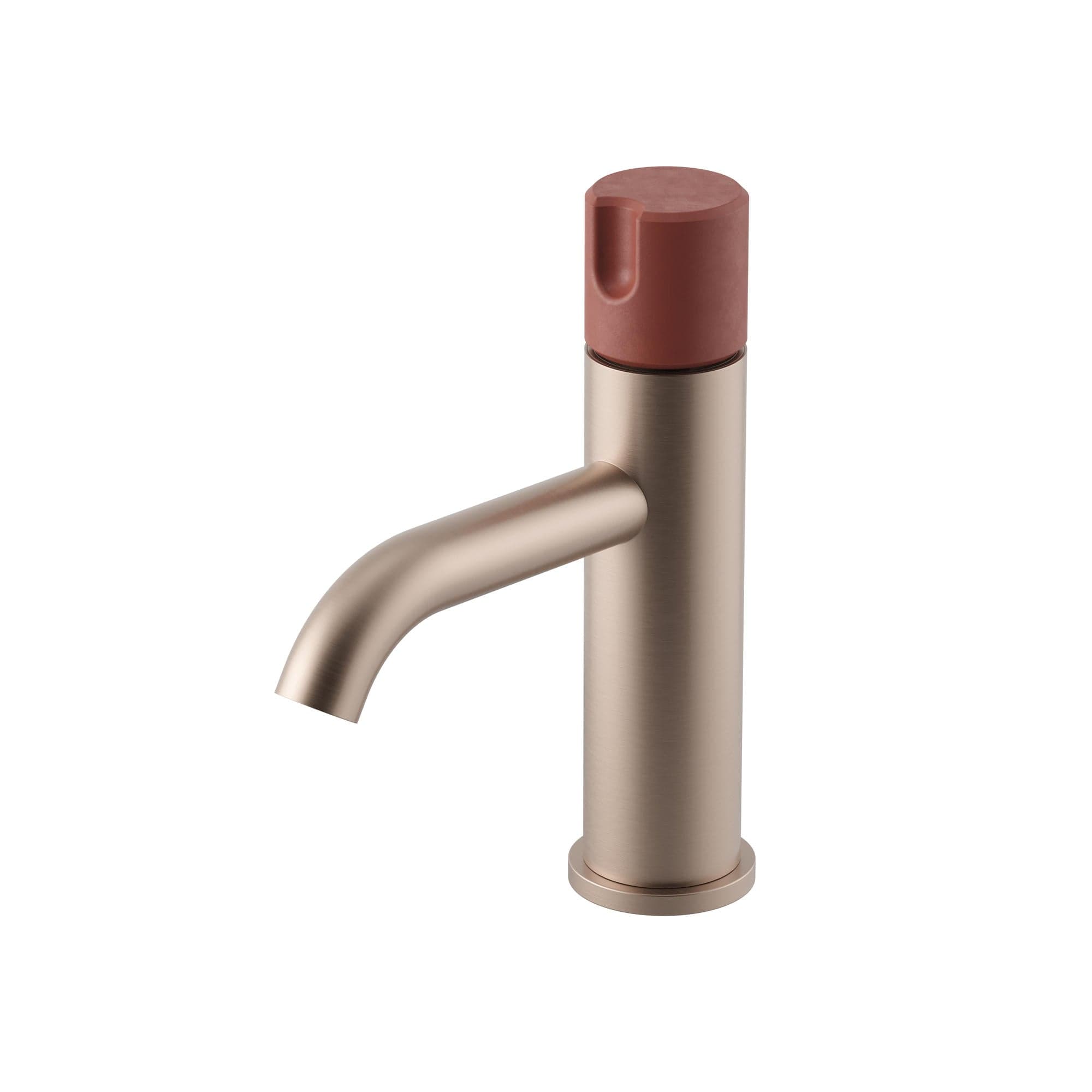 Meir X Nood Co. Alchemy Series Progressive Basin Mixer - Champagne x Musk — view 1