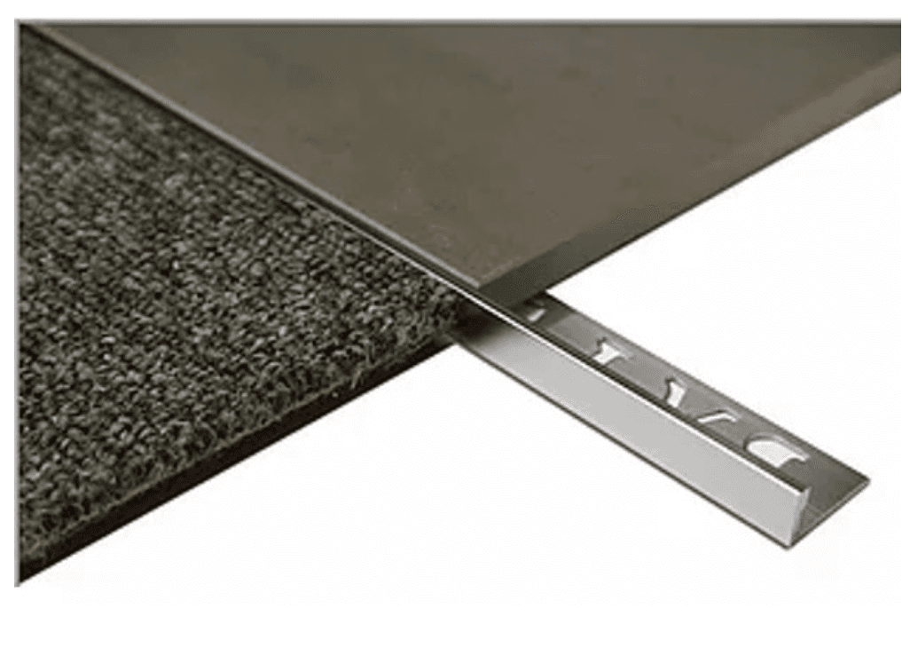 BAT trim Matt White Aluminium L Angle 10mm x 3m