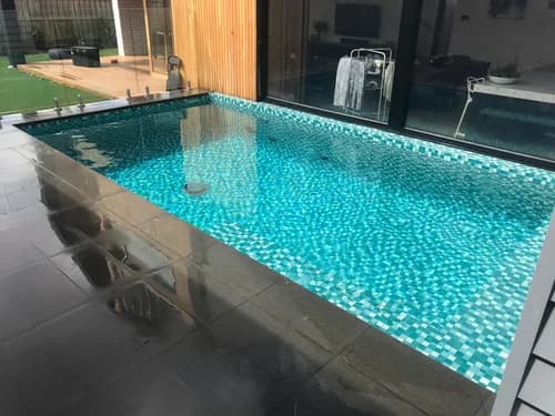 Lugano Crystal Glass Mosaic 25mm x 25mm thumbnail 4