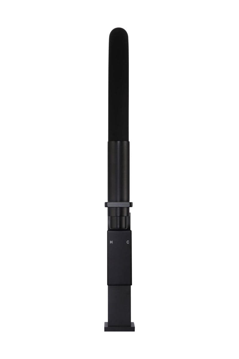 Square Flexible Kitchen Mixer Tap - Matte Black thumbnail 4