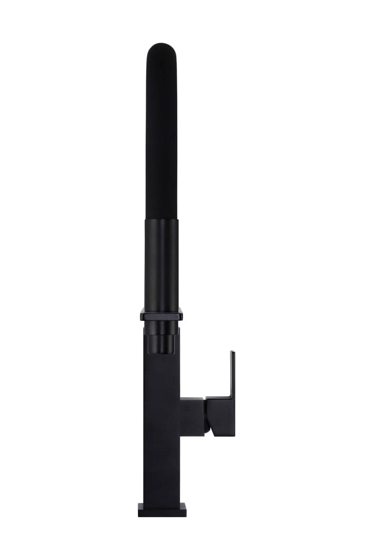 Square Flexible Kitchen Mixer Tap - Matte Black thumbnail 5