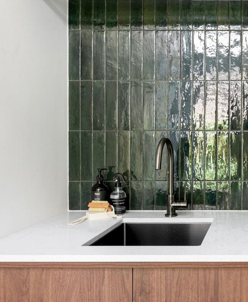 Round Gooseneck Kitchen Mixer Tap - Shadow Gunmetal thumbnail 5