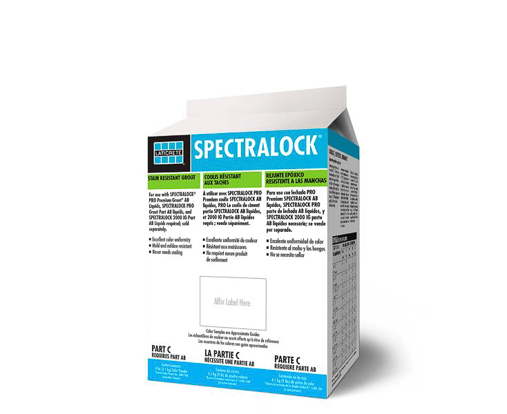 Spectralock Grout Part C Bright White (4L) — view 1