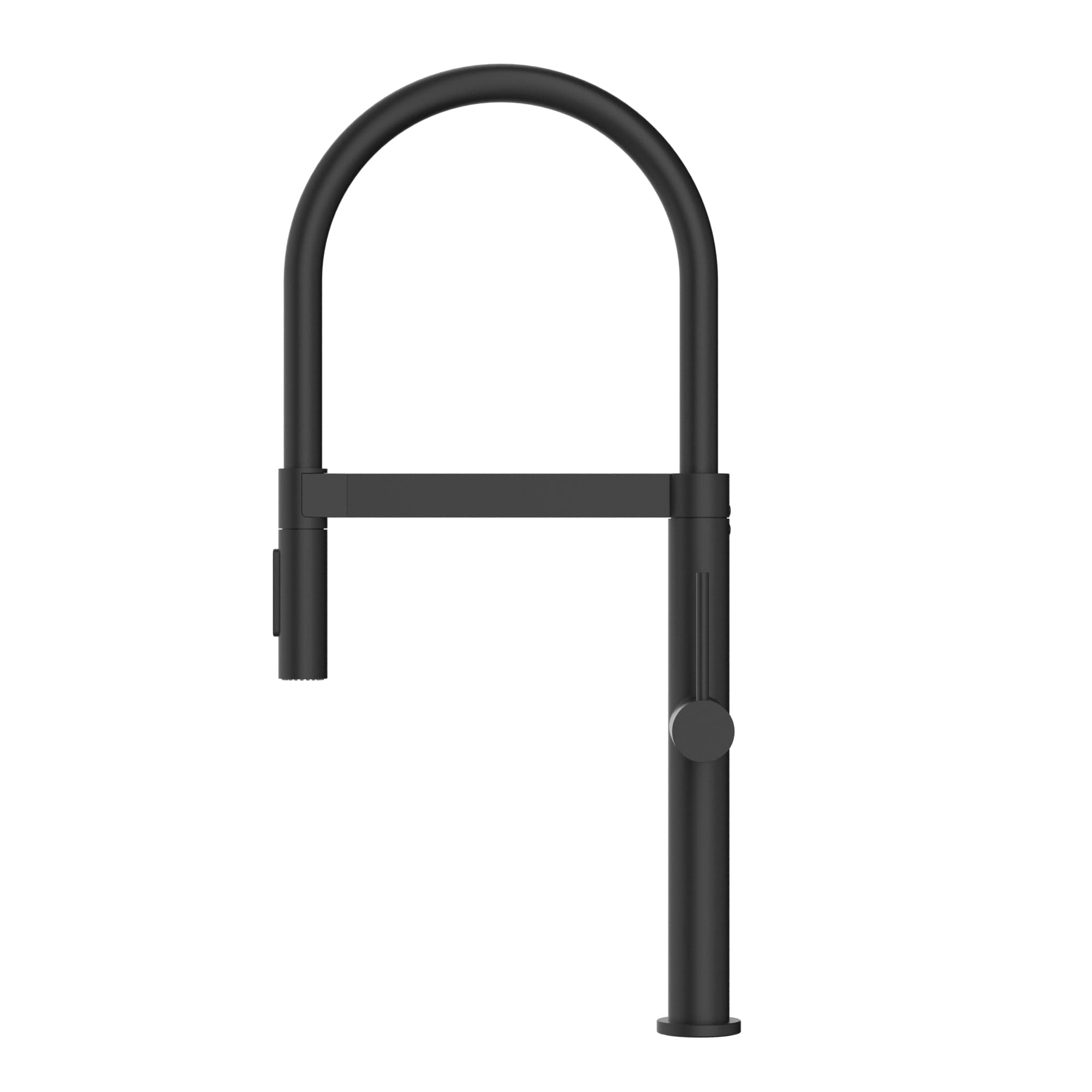 Pull Down Kitchen Mixer With Magnetic Dock - Matte Black thumbnail 2