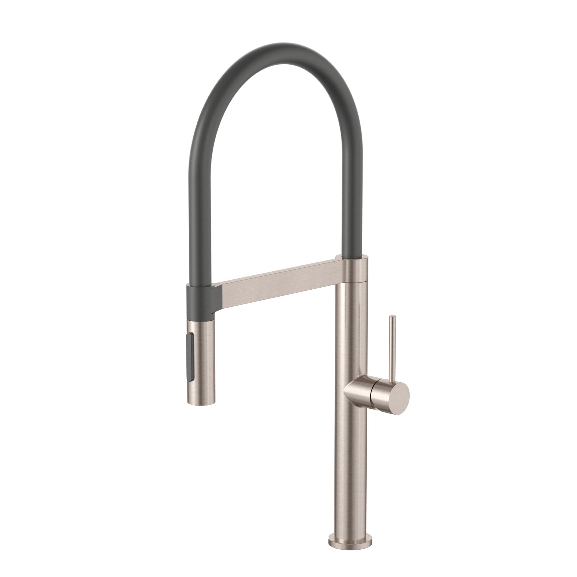 Pull Down Kitchen Mixer With Magnetic Dock - Champagne — view 1