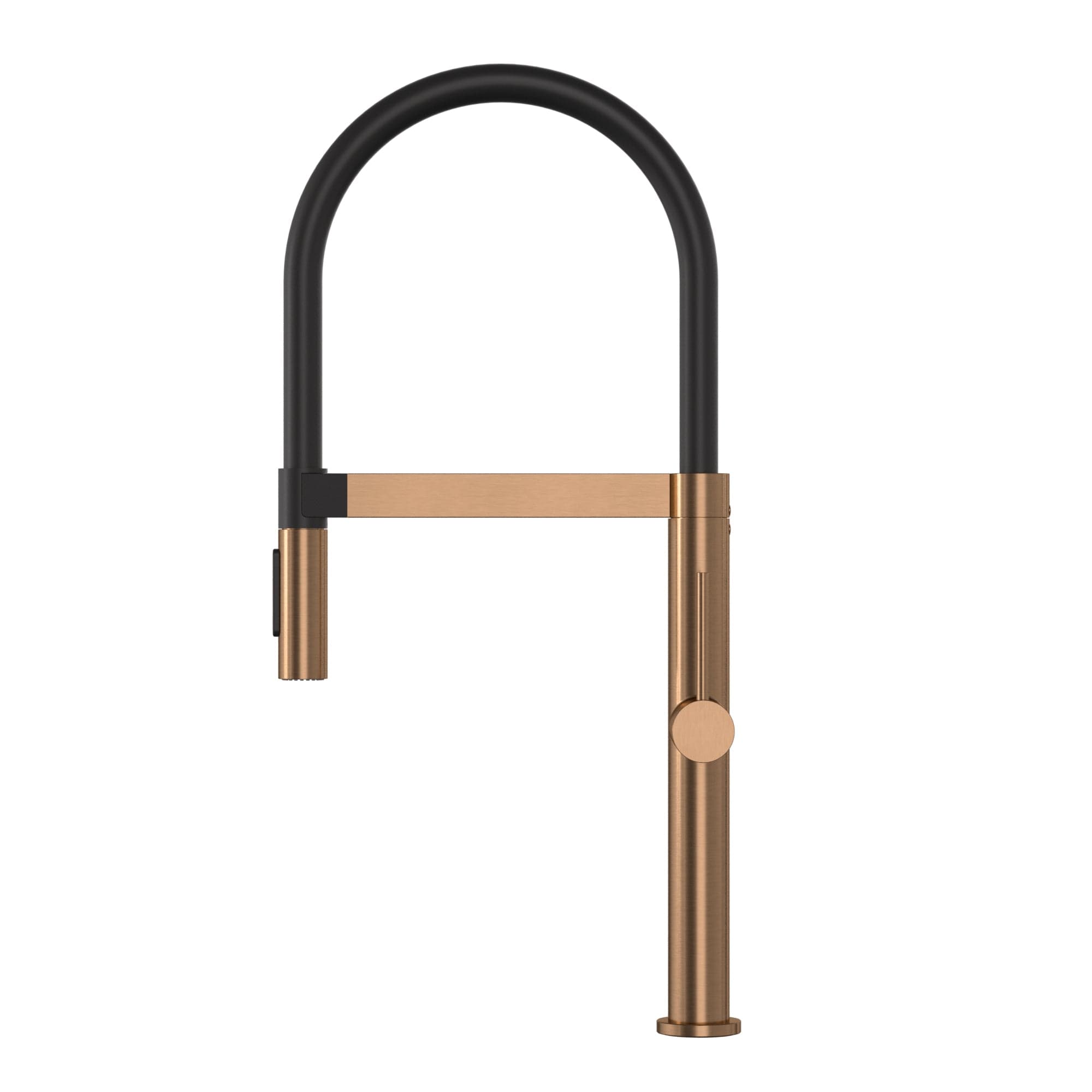 Pull Down Kitchen Mixer With Magnetic Dock - Lustre Bronze thumbnail 2