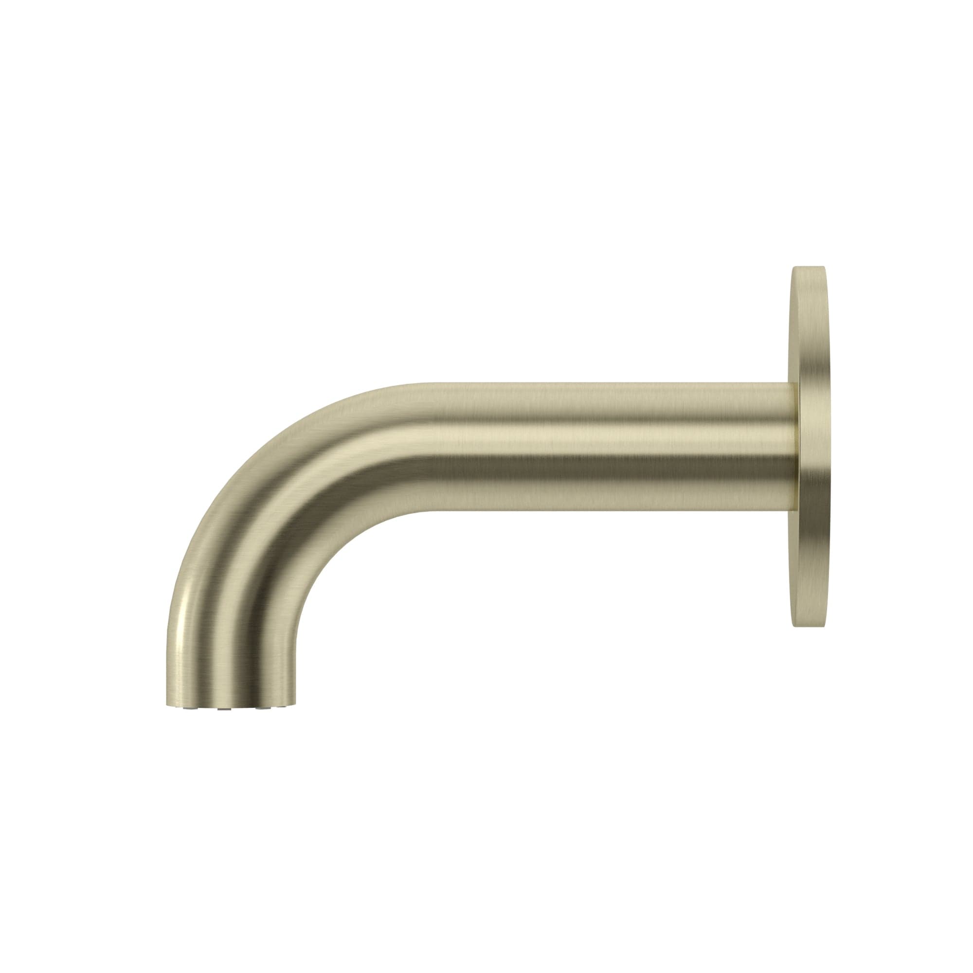Round Curved Spout 130mm - PVD Tiger Bronze thumbnail 2