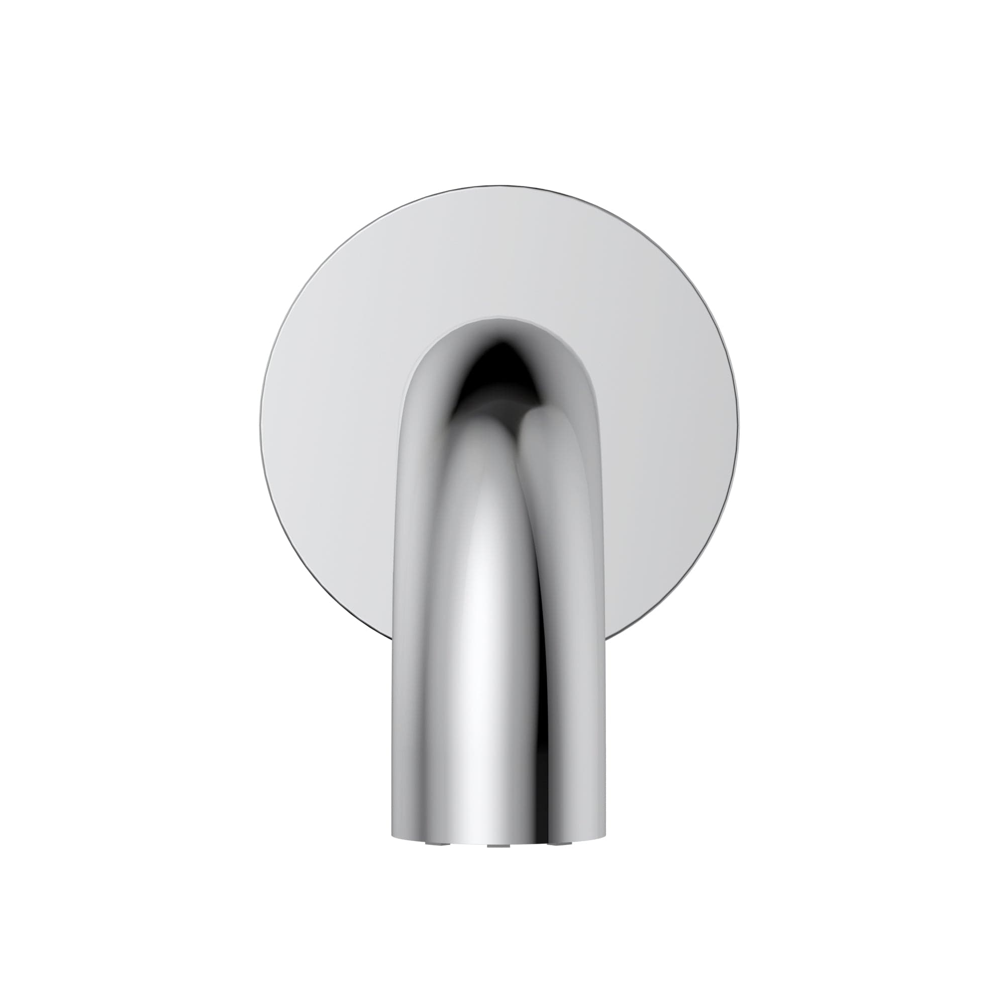 Universal Round Curved Spout 170mm - Polished Chrome thumbnail 3
