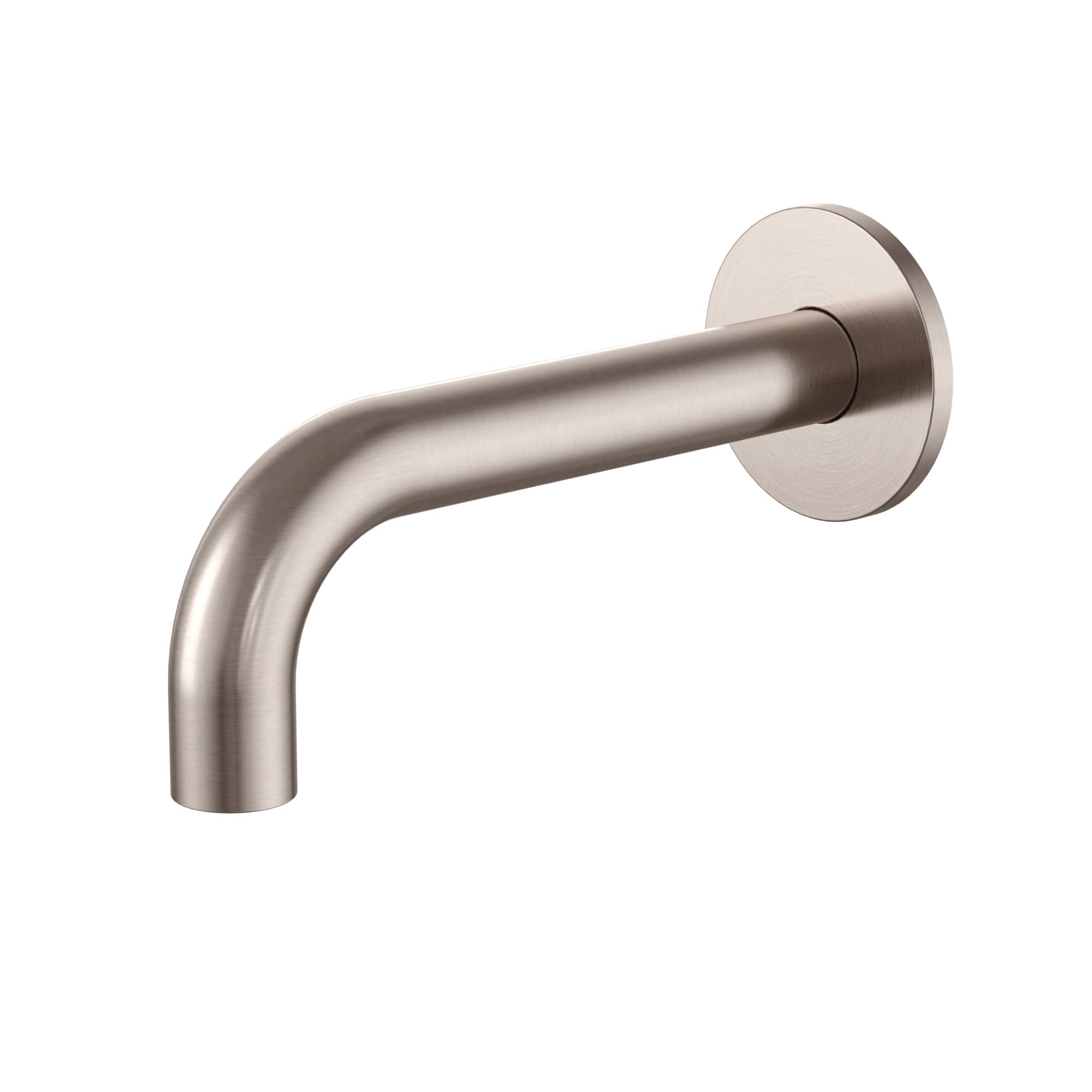 Universal Round Curved Spout 170mm - Champagne