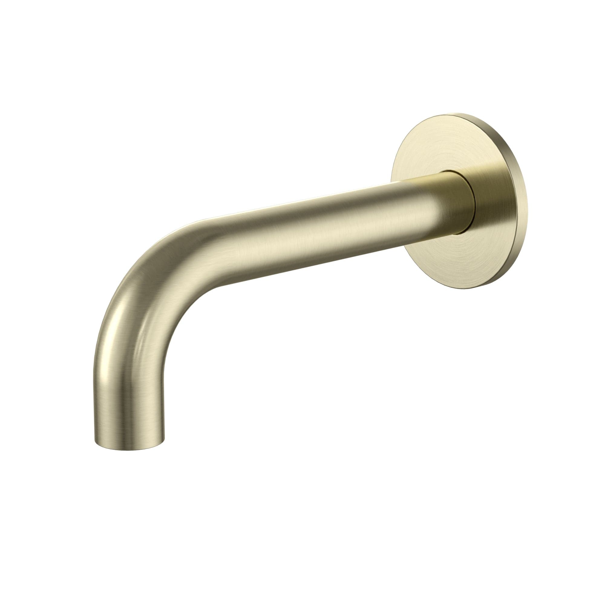 Universal Round Curved Spout 170mm - Tiger Bronze