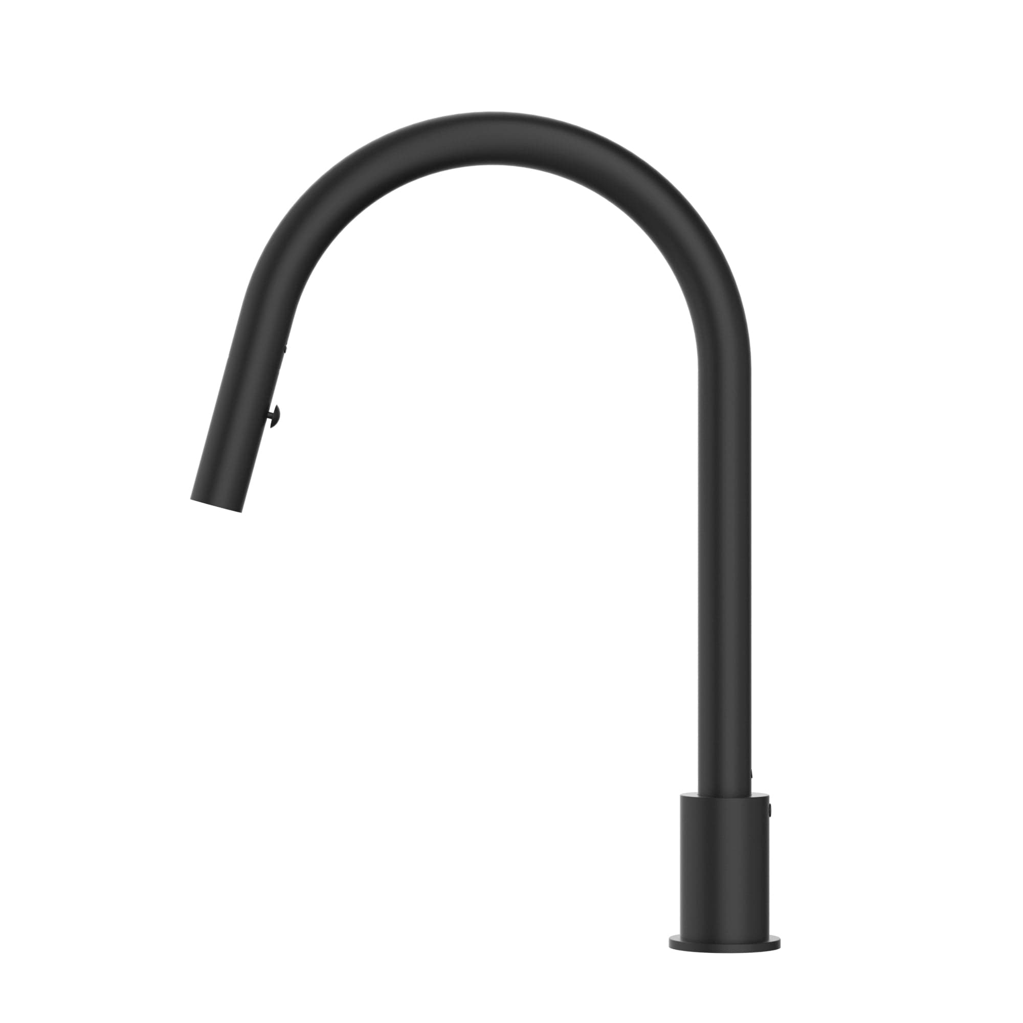 Kitchen hob spout with pull out nozzle - Matte Black thumbnail 2