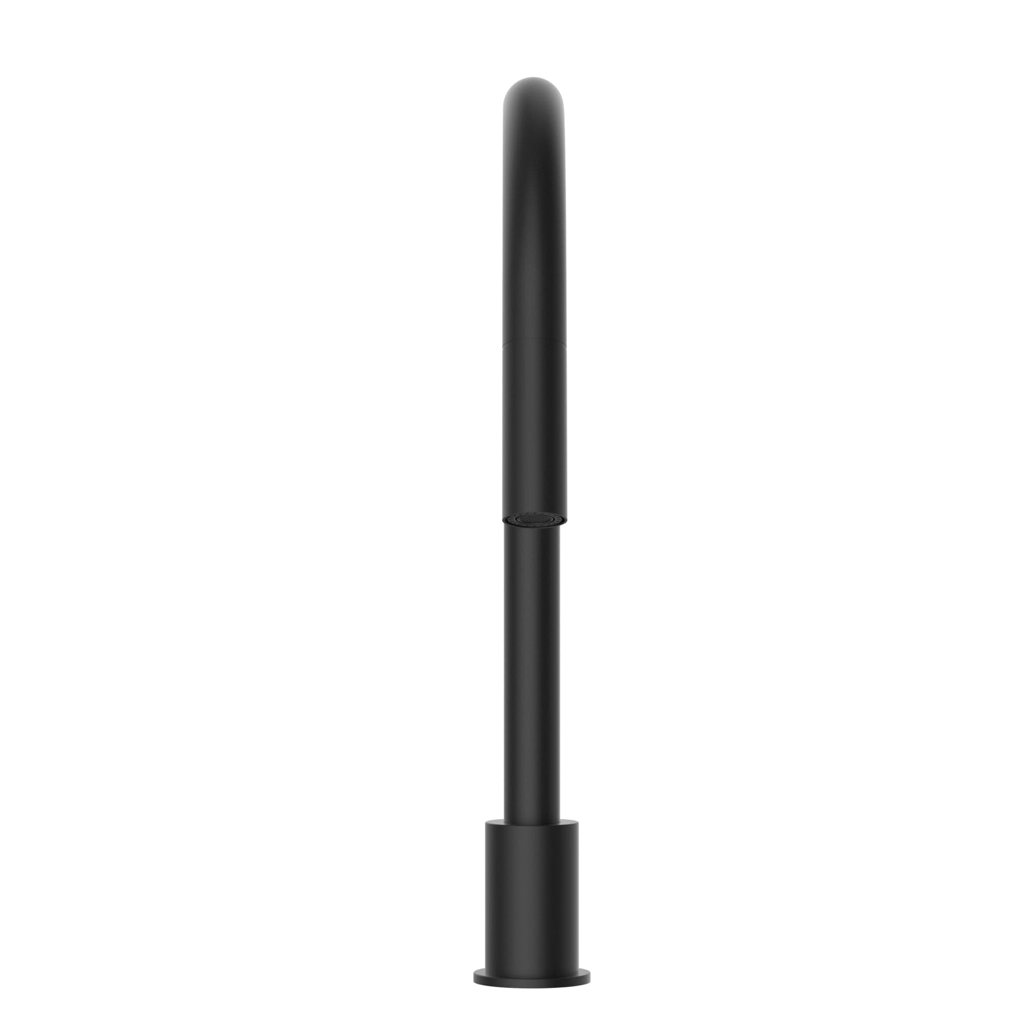 Kitchen hob spout with pull out nozzle - Matte Black thumbnail 3