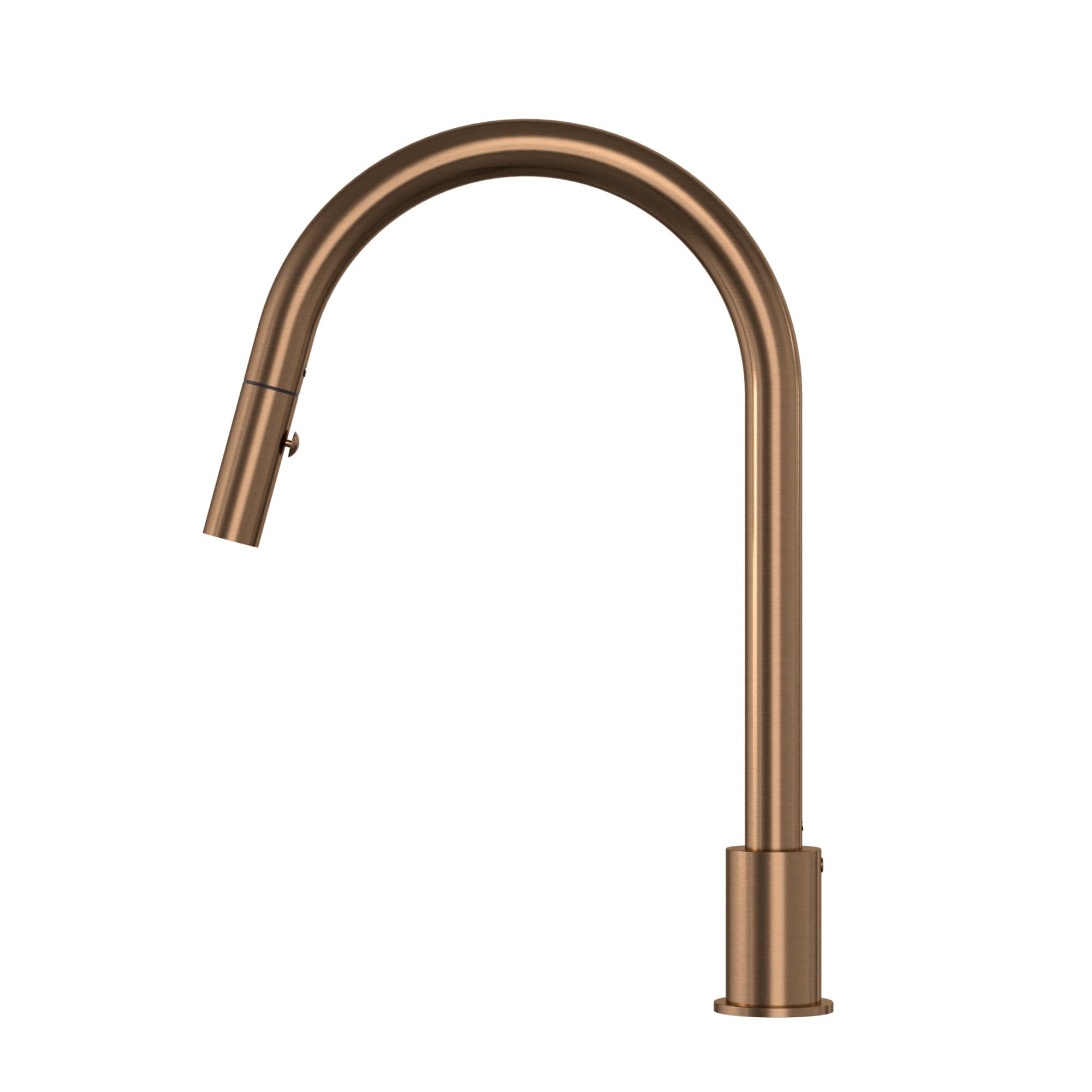 Kitchen hob spout with pull out nozzle - Lustre Bronze thumbnail 2