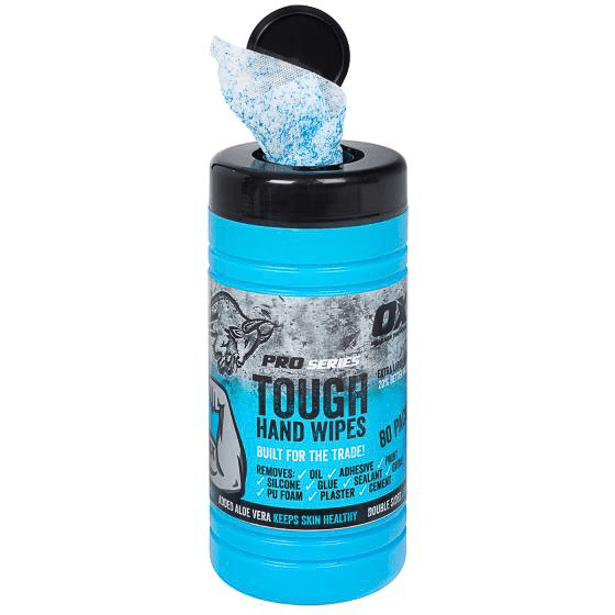 OX Tough Hand Wipes 80 Sheets