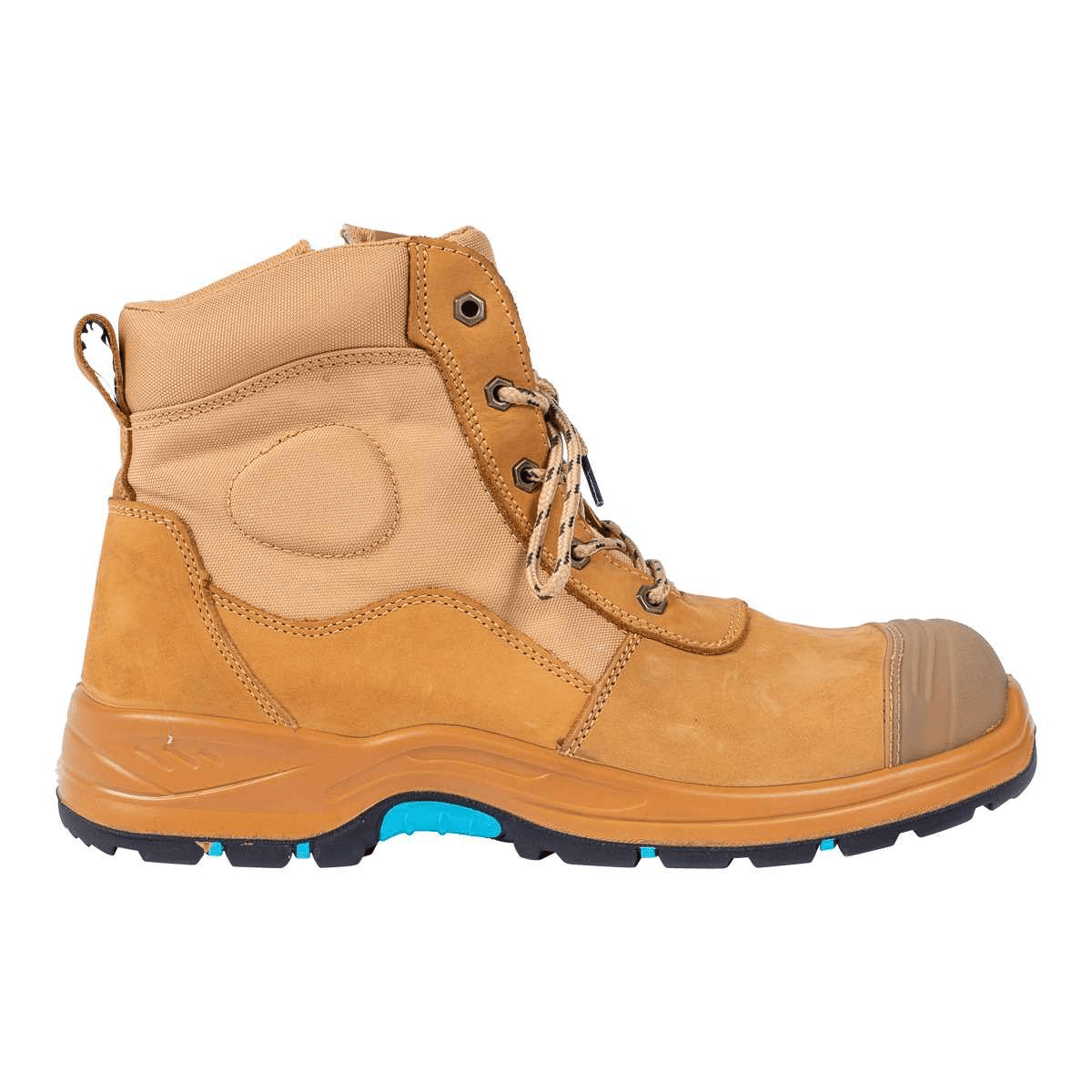OX Nubuck Zipper Safety Boot Size 12