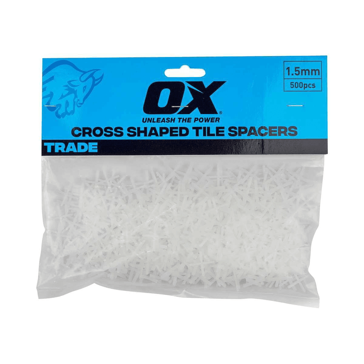 OX Trade Cross Tile Spacers 1.5 500pcs