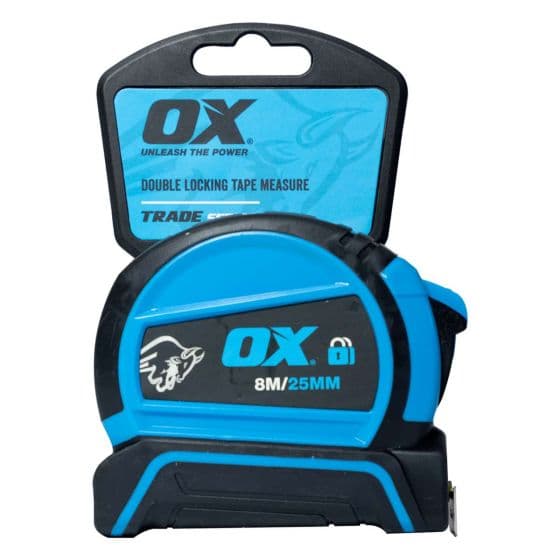 OX Trade Double Locking Tape Measure “ 8m thumbnail 5
