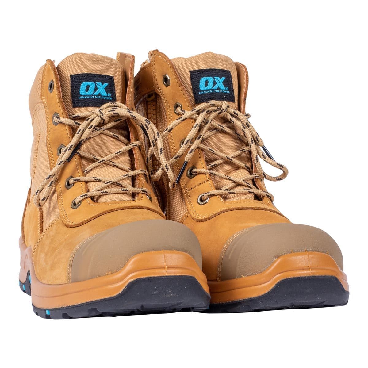 OX Nubuck Zipper Safety Boot Size 12 thumbnail 4