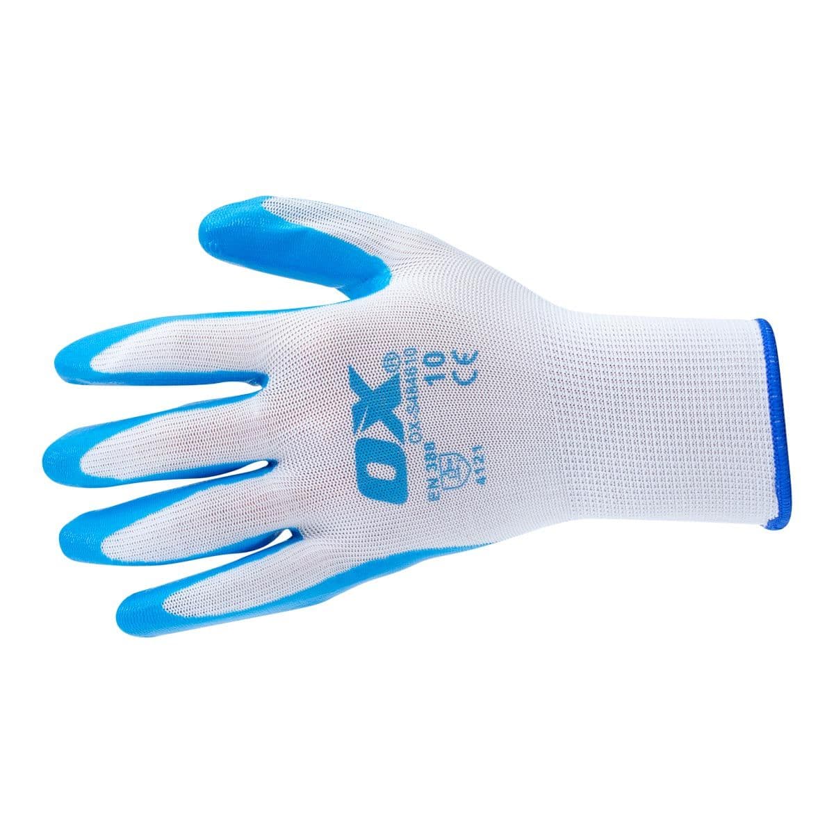 OX Polyester Lined Nitrile Glove 5 pack thumbnail 2