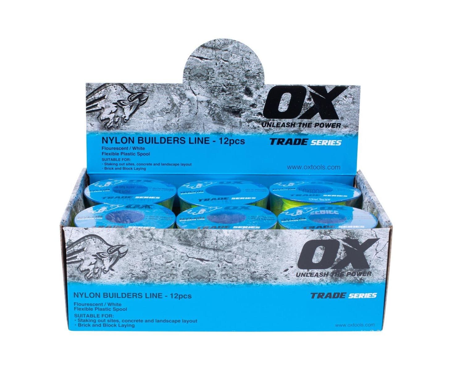 OX Trade 8# 50M Lime Builders Line thumbnail 2