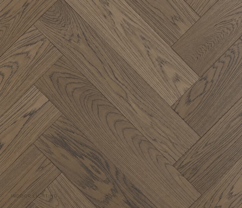 Herringbone Timber Flooring - Mink thumbnail 1