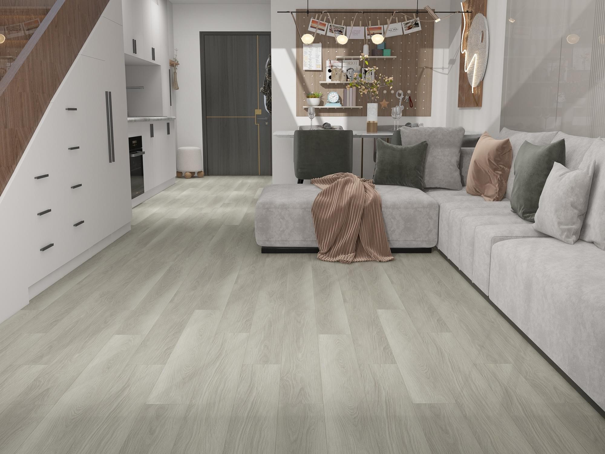 Nordic Grey Oak Hybrid Flooring