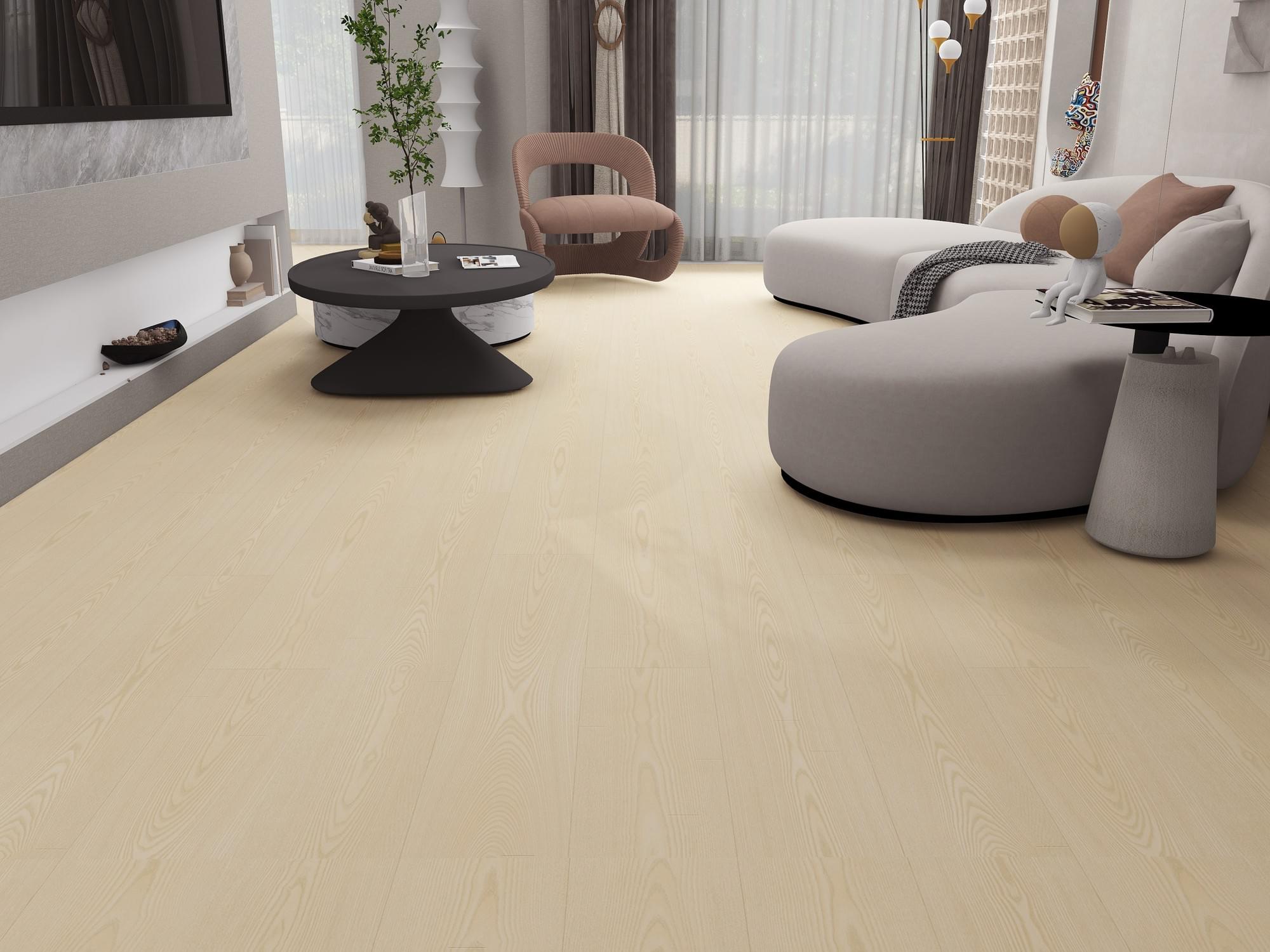 Sunlit Oak Hybrid Flooring