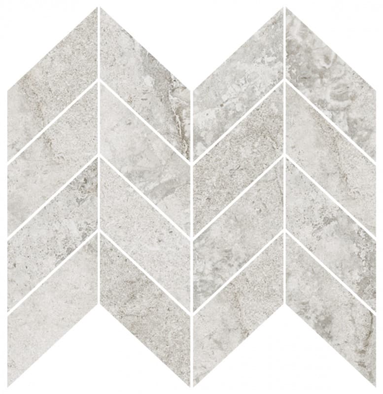 Entiva Stone Valley Arrow Head Mosaic Light Grey — view 1