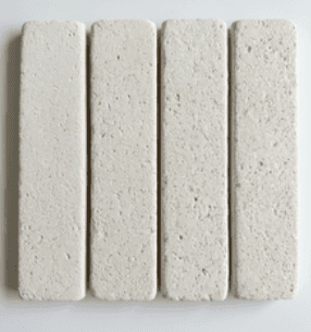 Travertine-White 49x202 Matte — view 1
