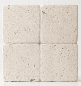 Travertine-White 100x100 Matte — view 1