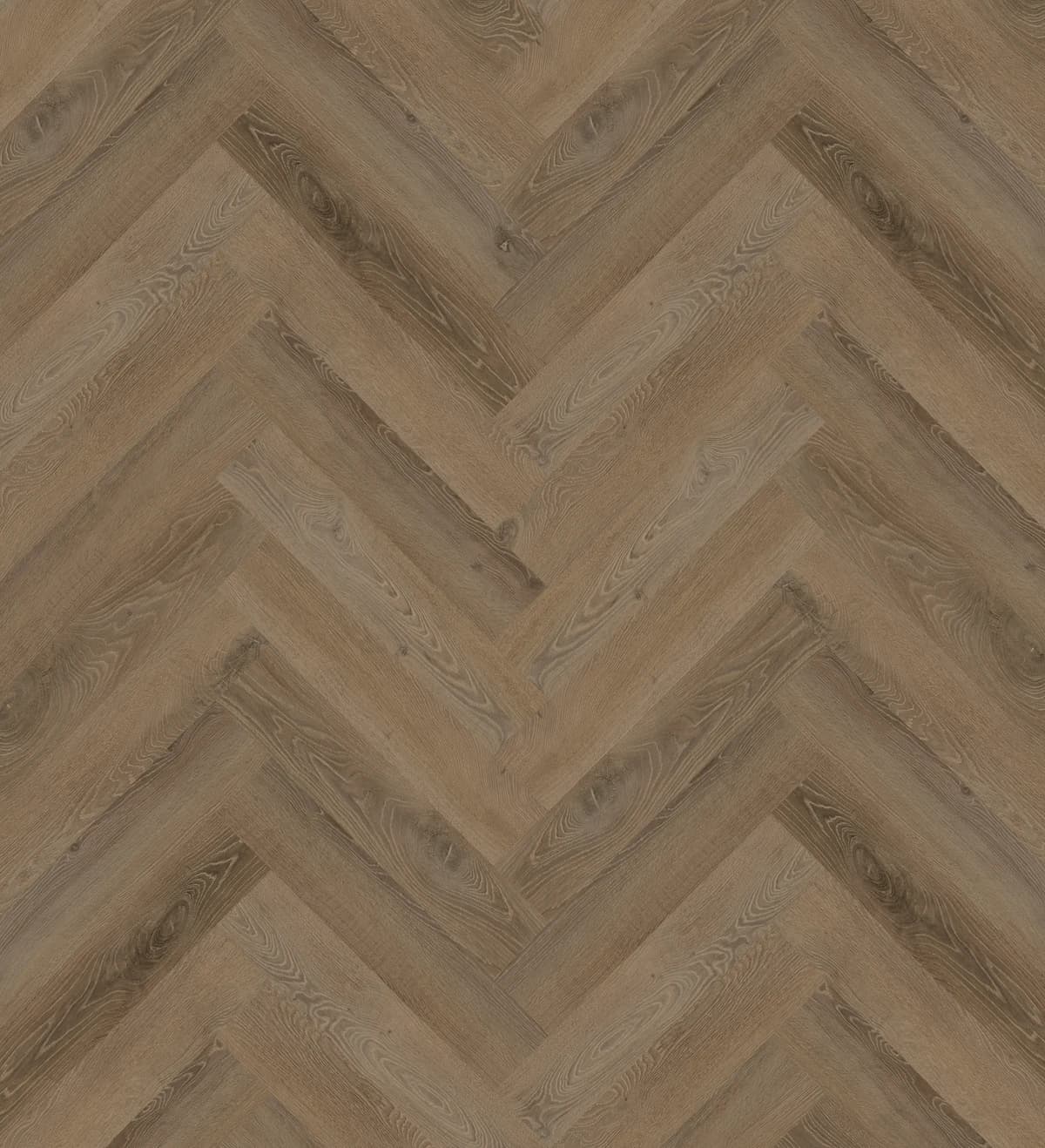 Herringbone Cognac Hybrid Flooring — view 1