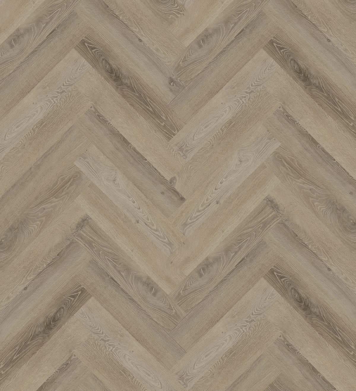 Herringbone Taupe Hybrid Flooring — view 1
