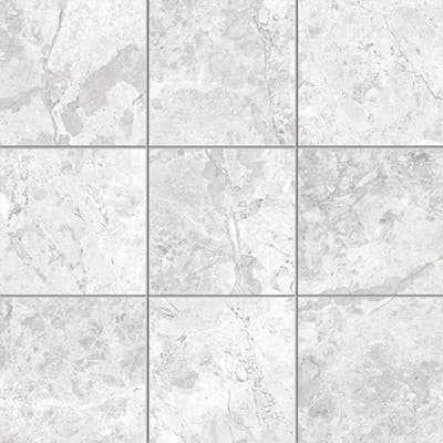 Tundra White Square Mosaic — view 1