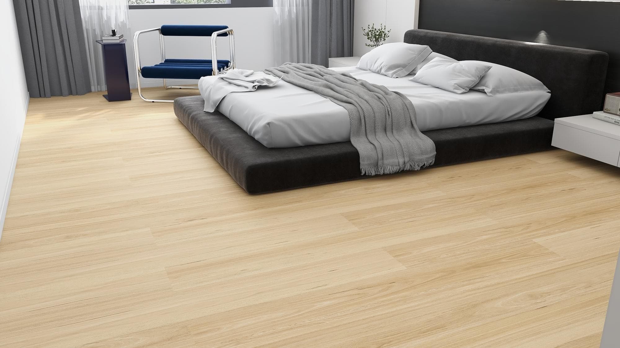 Blonde Oak Hybrid Flooring — view 1