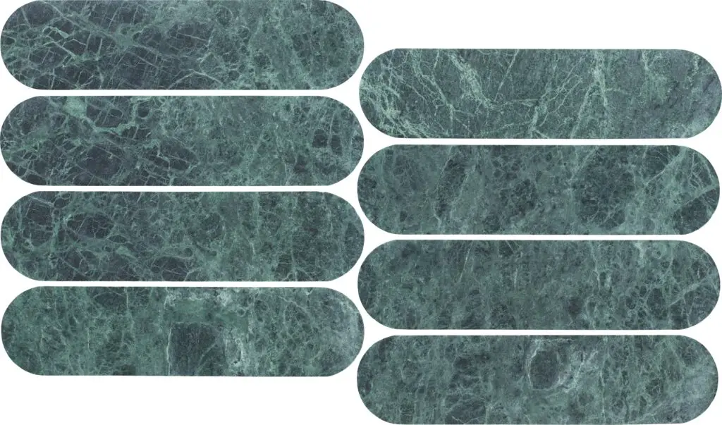 Elementa Verdi Alpi - Cylinder Mosaic Marble — view 1
