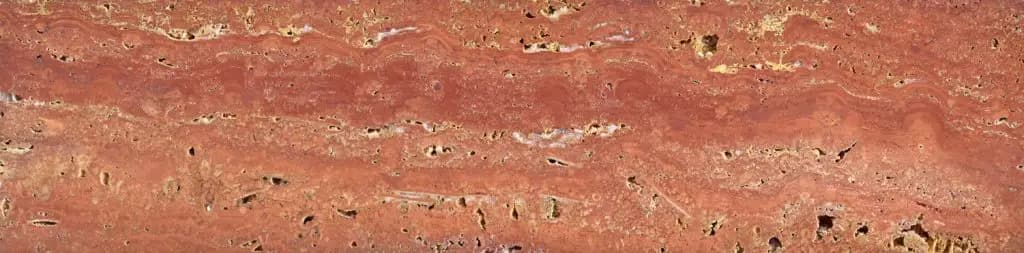 Elementa Travertine Red - 75x300 Subway Stone Tile — view 1