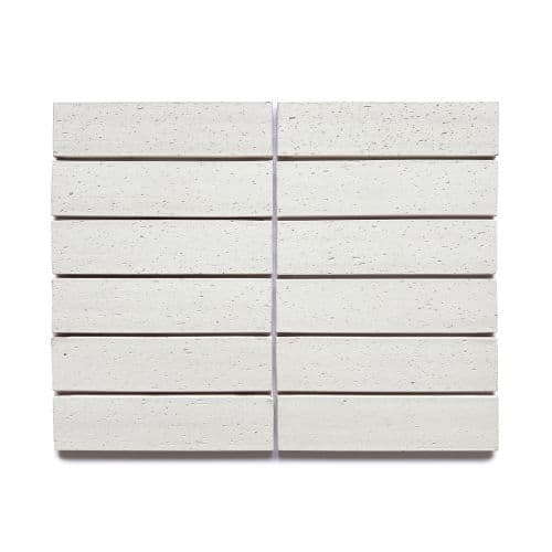 Muretti White Satin Matt Subway - 60x240mm — view 1