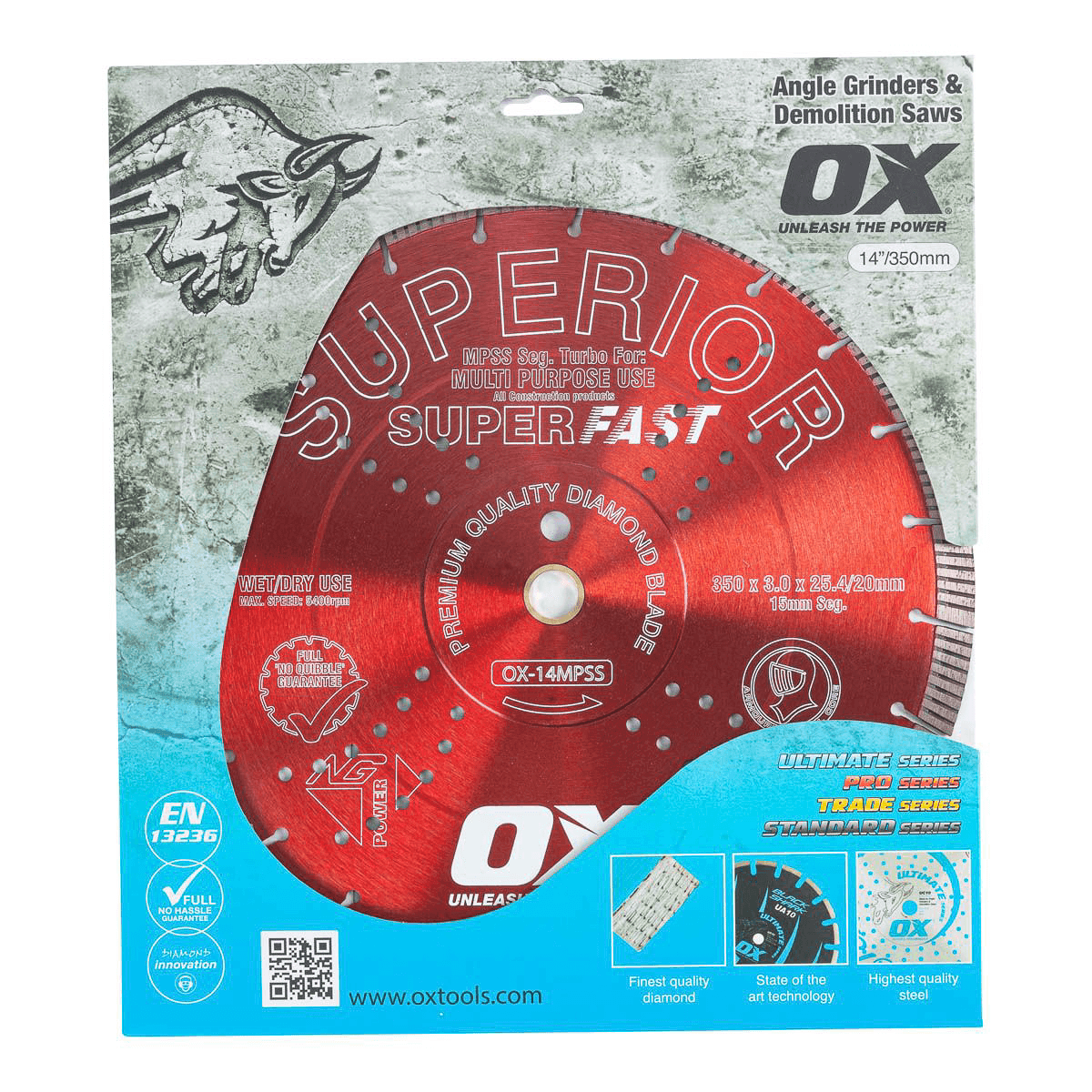 OX Professional MPSS 14″ Superfast Seg. Turbo — view 1