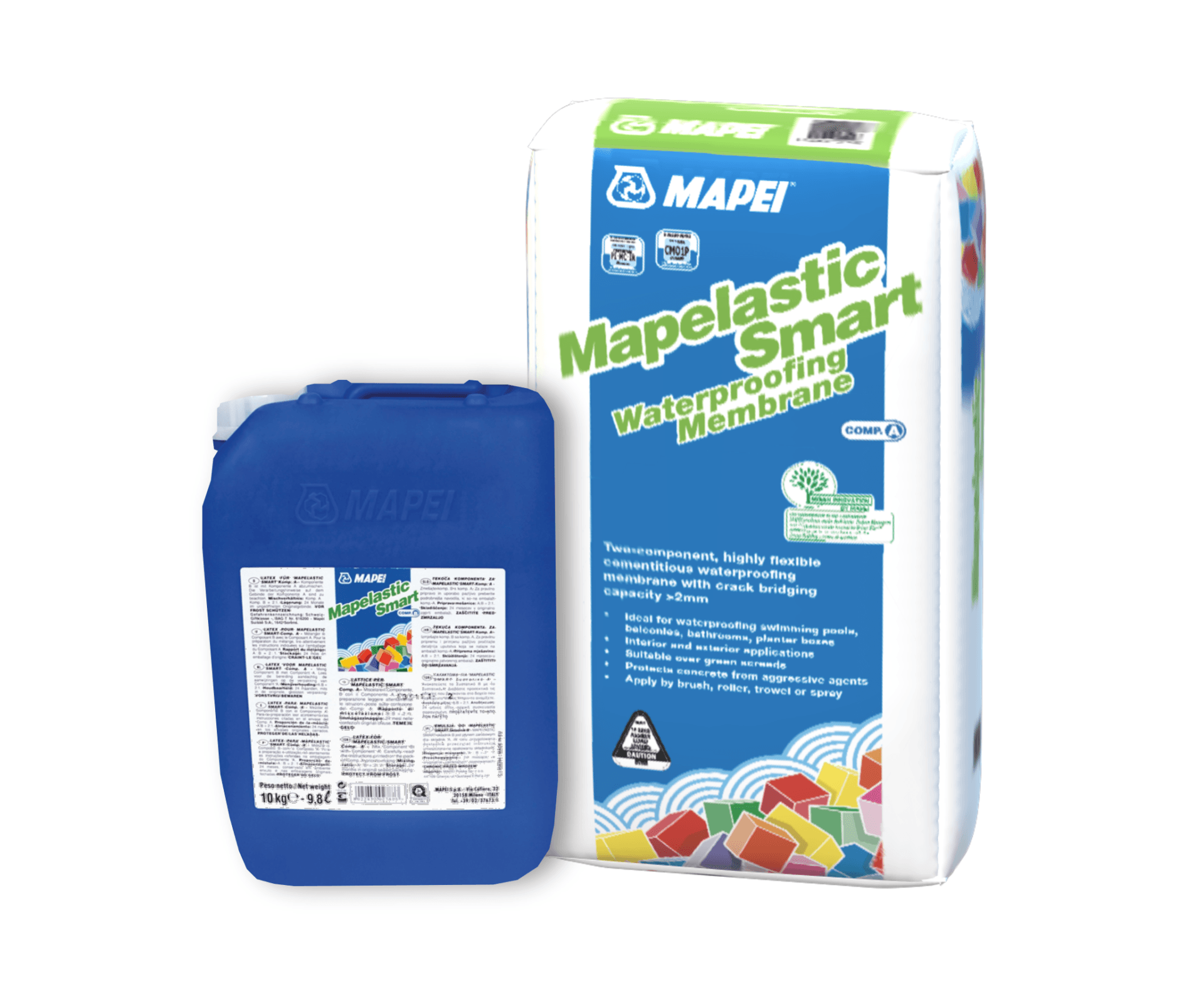 Mapei Mapelastic Smart Part A Part B — view 1
