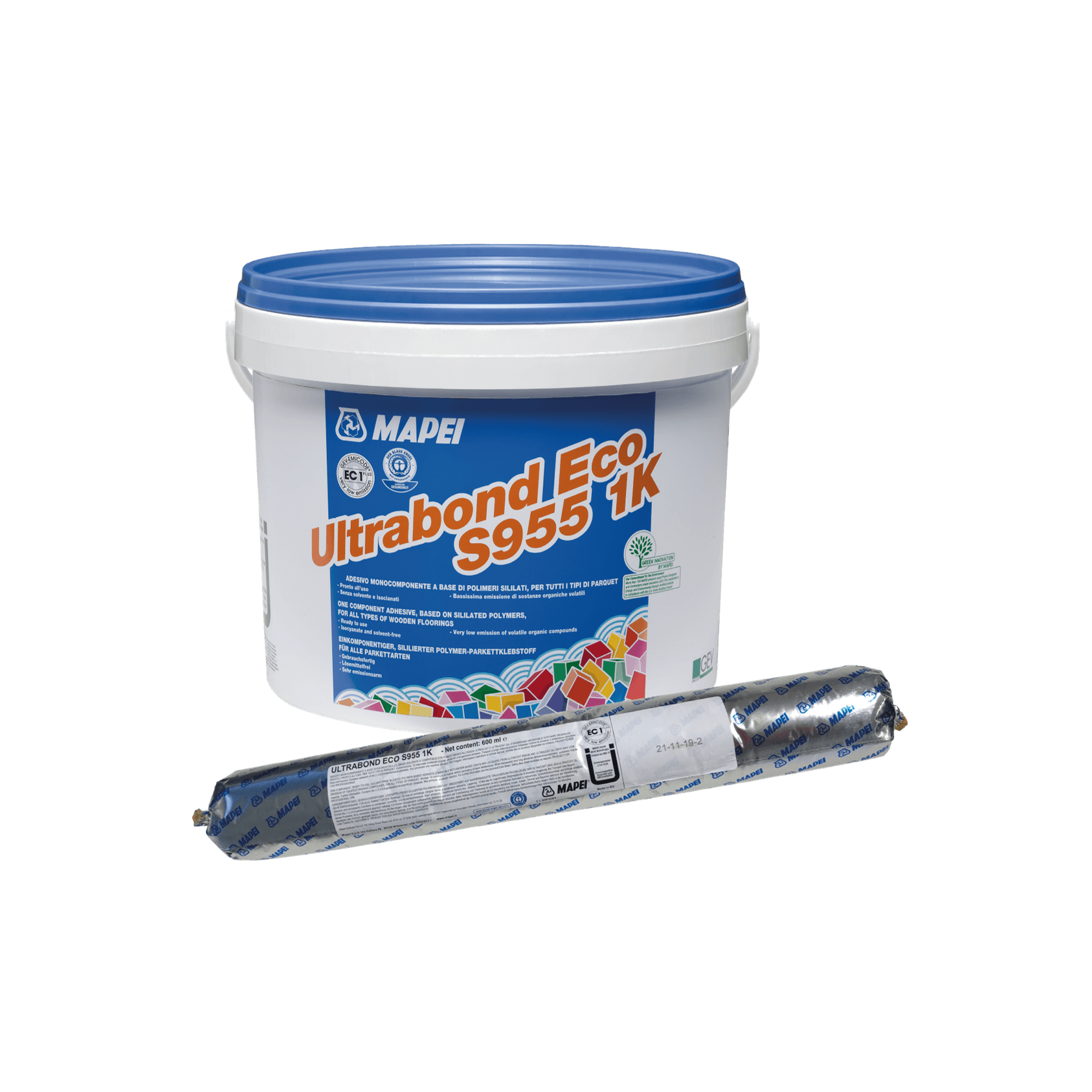 Mapei Ultrabond Eco S955-1k 15kg — view 1