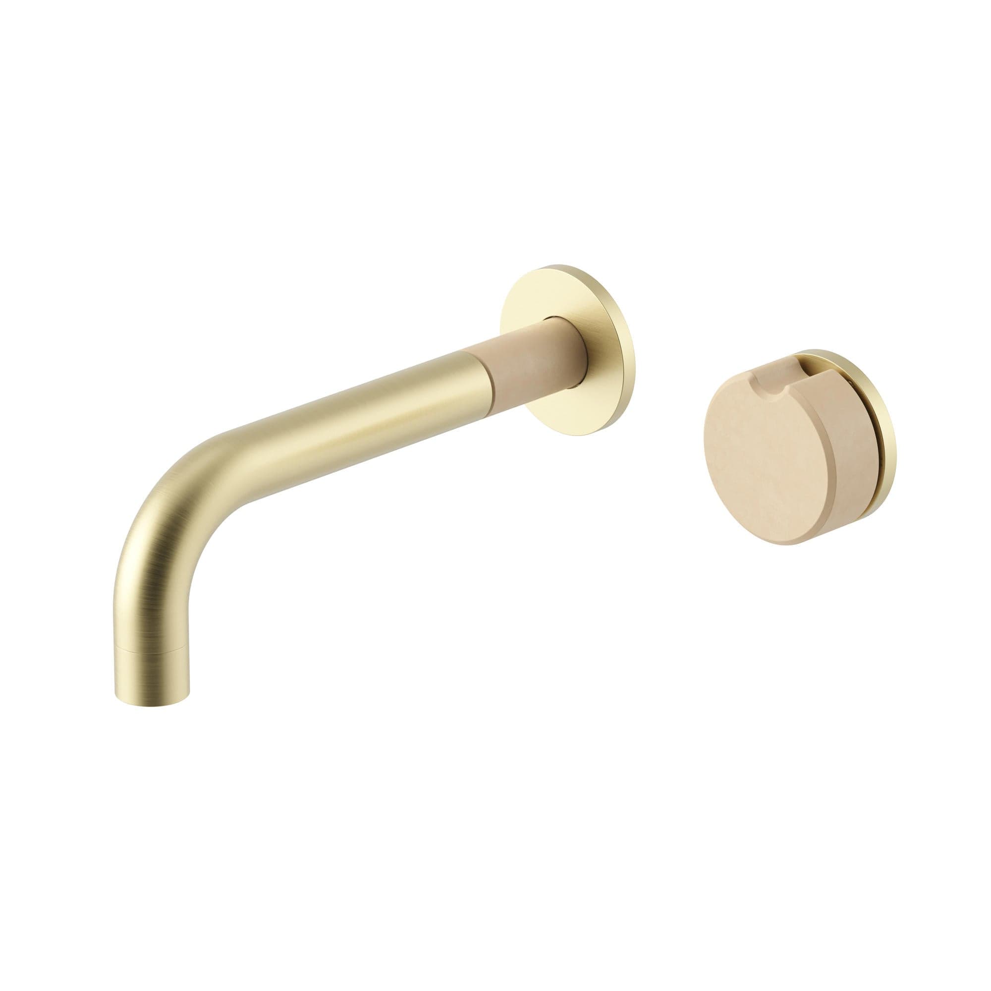 Meir X Nood Co. Alchemy Series Progressive Wall Mixer Set - Tiger Bronze x Nood — view 1