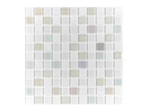 Fiore Crystal Glass Mosaic 25mm x 25mm — view 1