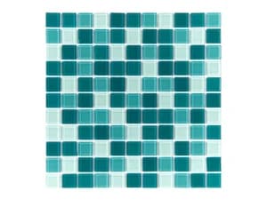 Lugano Crystal Glass Mosaic 25mm x 25mm — view 1
