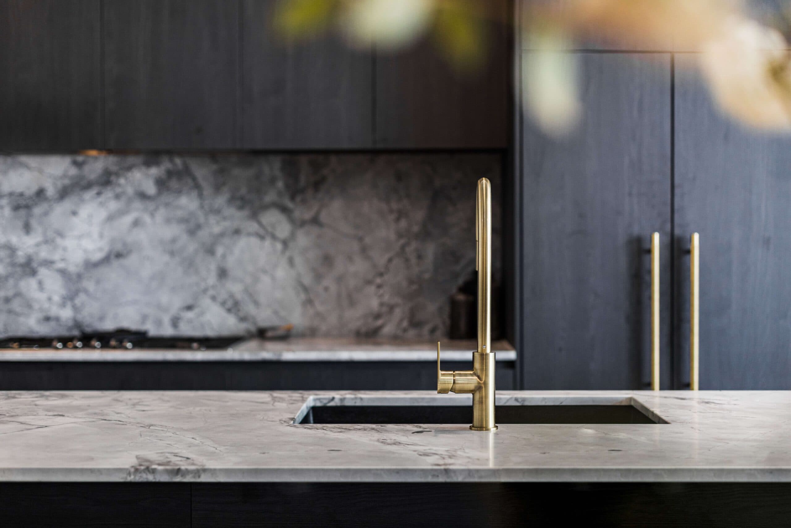 Meir Tiger Bronze Pull Out Mixer