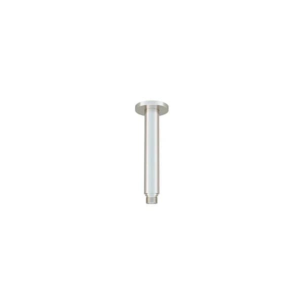 Round Ceiling Shower Arm 150mm - PVD Brushed Nickel — view 1
